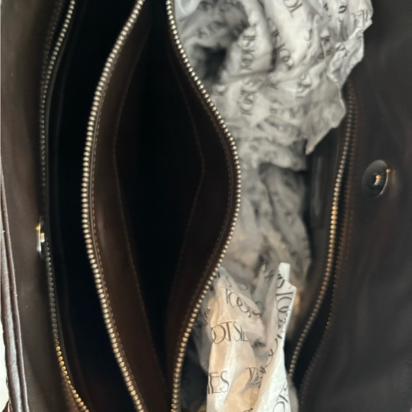 Crocodile skin in brown Handbag, Tote Bag. Lining full grade leather - Picture 7 of 9